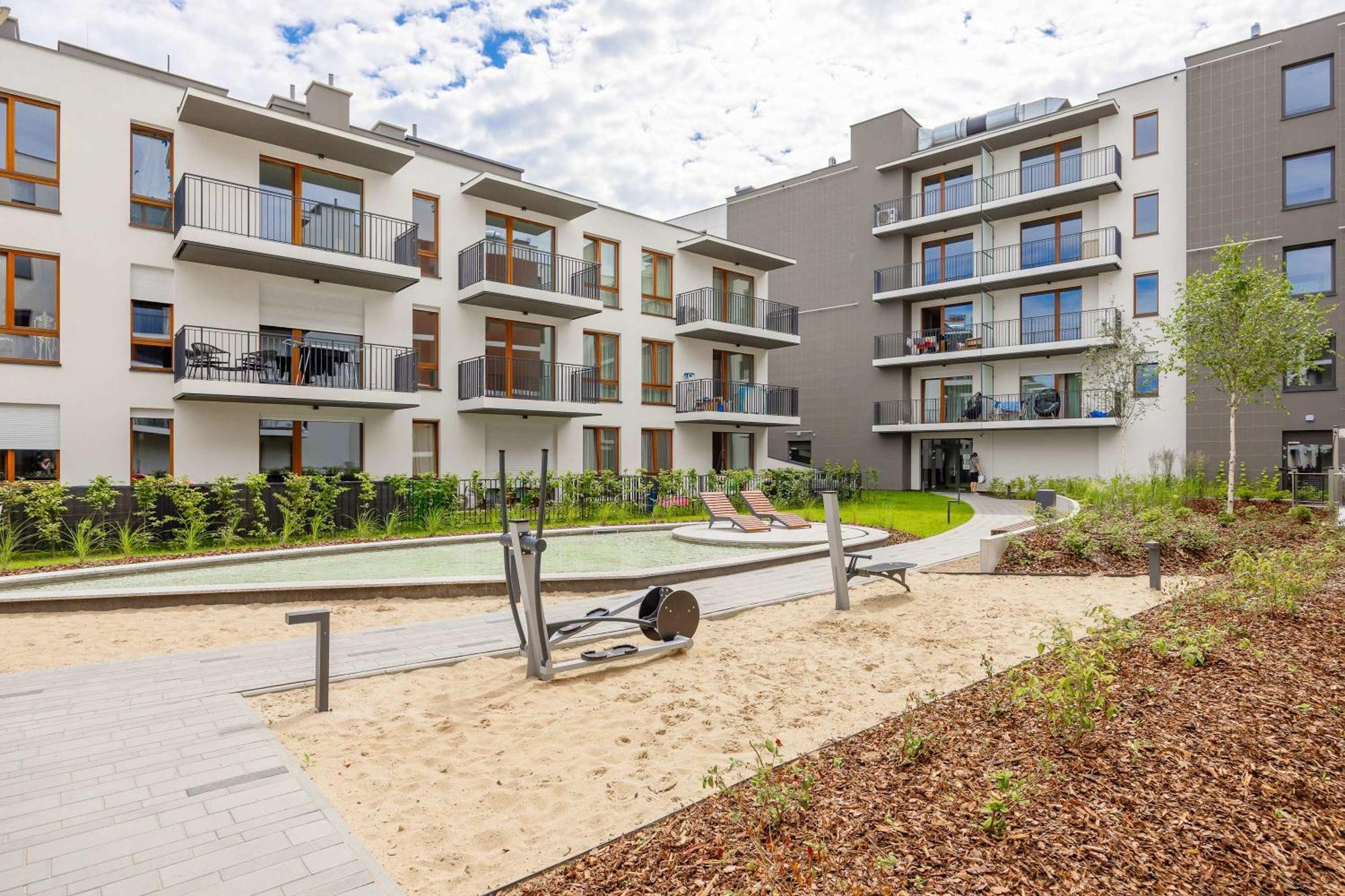Apartment Sarmacka Wilanow With Parking, Sauna & Gym By Noclegi Renters Varsavia Esterno foto