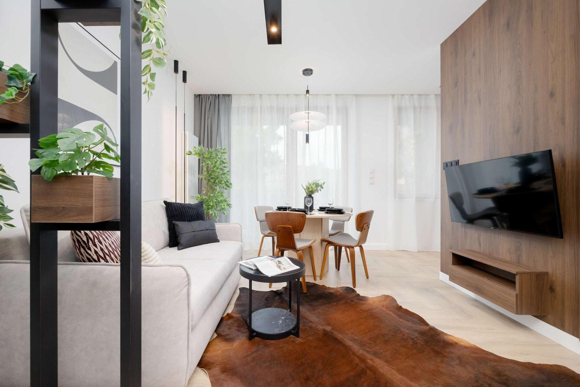 Apartment Sarmacka Wilanow With Parking, Sauna & Gym By Noclegi Renters Varsavia Esterno foto